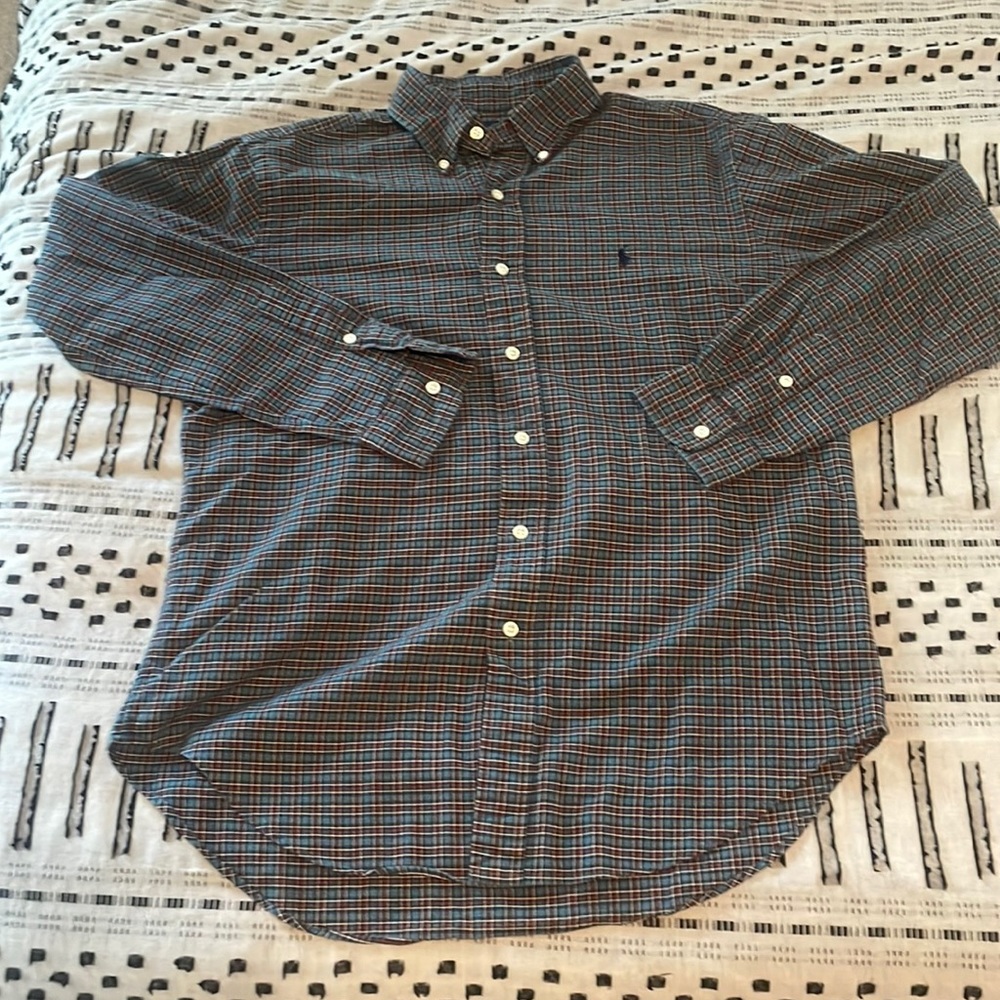 Polo Ralph Lauren Light Flannel Oxford Button Down Men’s Medium